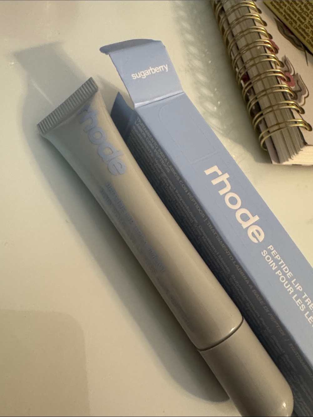 RHODE Peptide Lip Treatment in Sugarberry. Limited edition. Was never used.